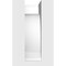 Ekena Millwork Standard Emerson Architectural Grade PVC Bracket, 5"W x 8"D x 8"H BKTP05X08X08EMR - alternate 2